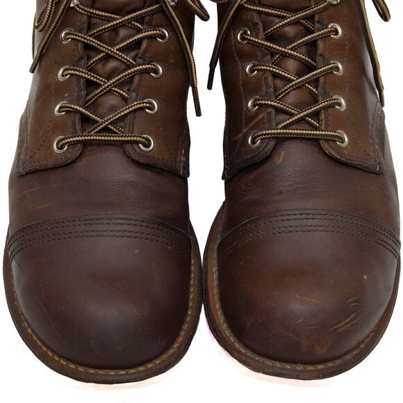 Red Wings IRON RANGER® Men\'s 6-Inch Amber Harness Leather Boots Size 12 main image 6